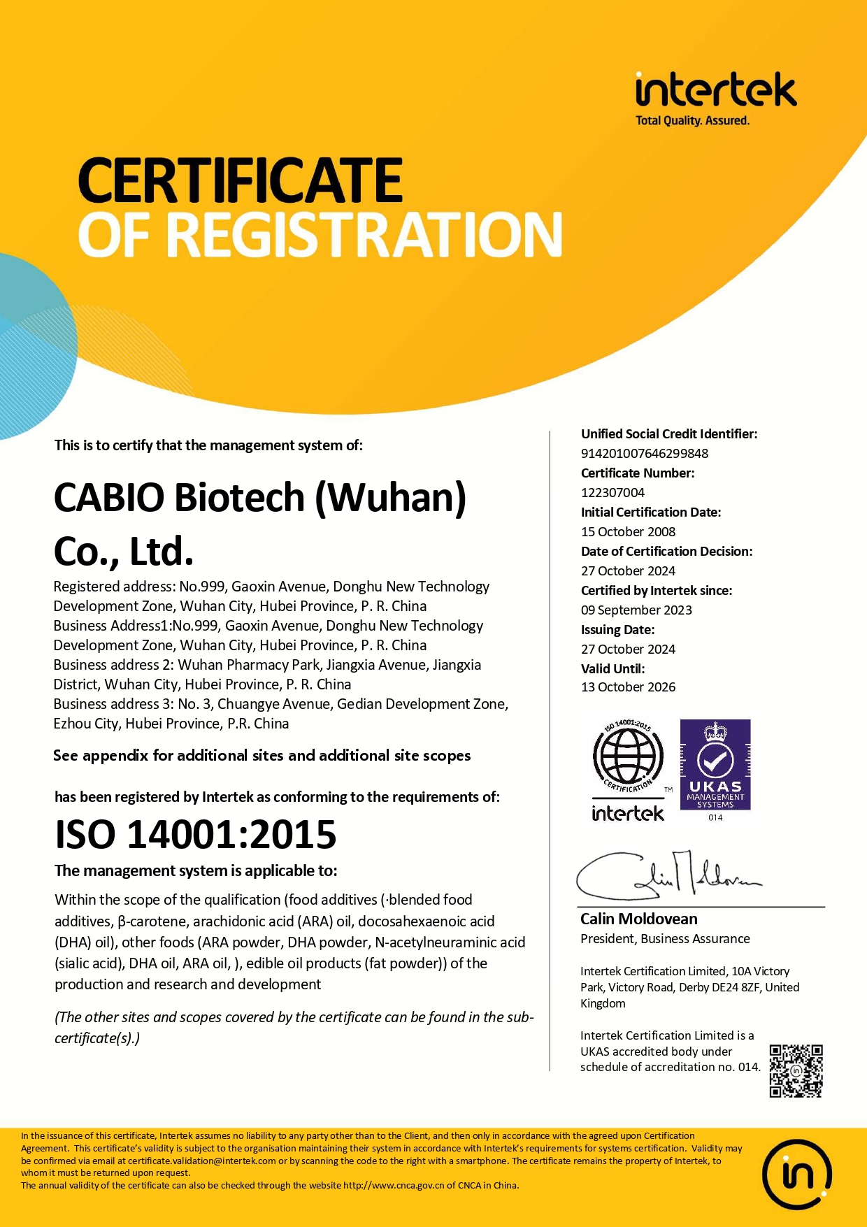 ISO 14001