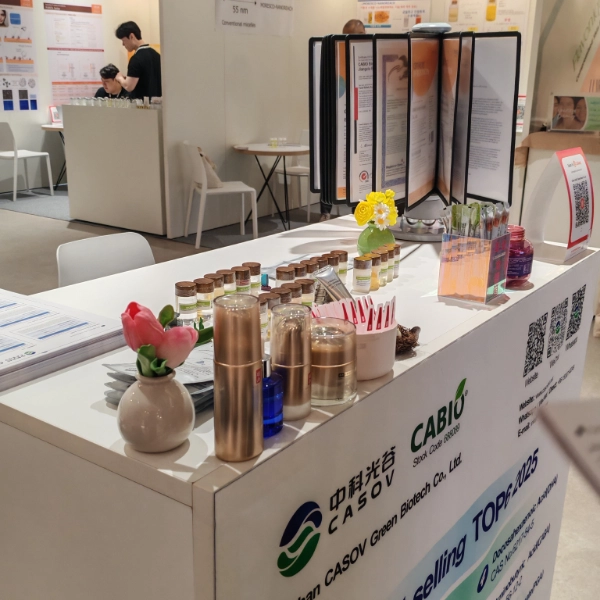 CASOV hat erfolgreich an der in-cosmetics Korea 2025 teilgenommen!