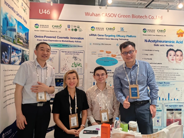 CASOV hat erfolgreich an der in-cosmetics Korea 2025 teilgenommen!